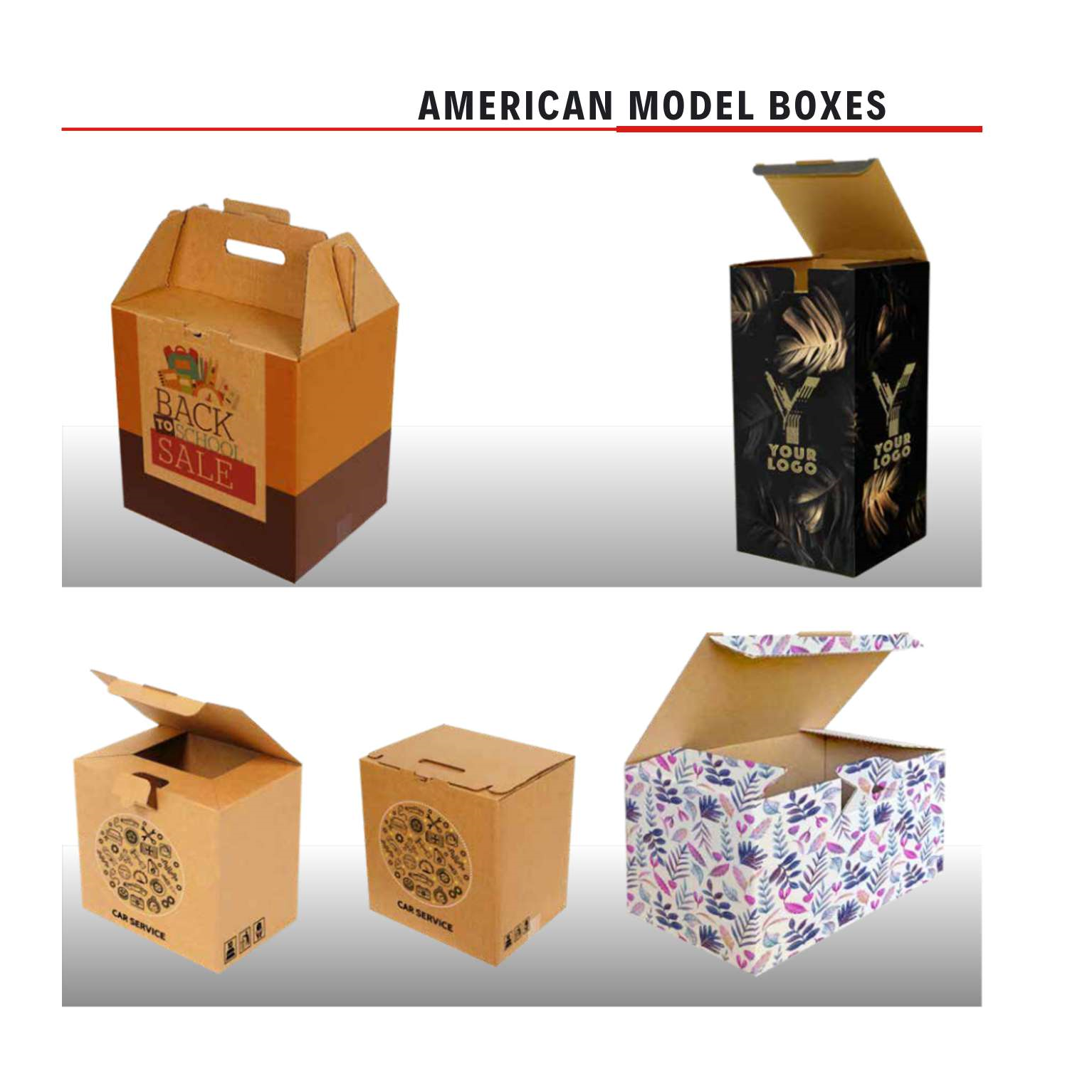 american model boxes